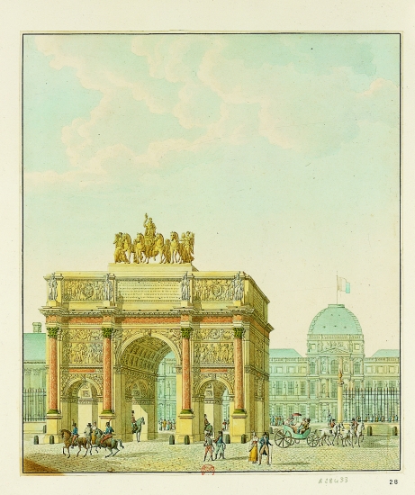 L'arc de Triomphe du Carrousel L'arc de Triomphe du Carrousel