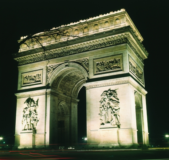 L'arc de triomphe de l'Étoile