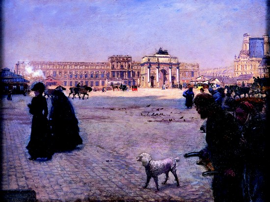 Giuseppe De Nittis, <i>La Place du Carrousel [...]</i>