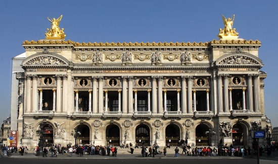 Le palais Garnier, à Paris