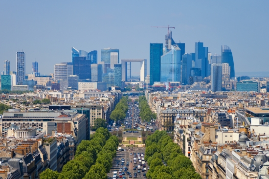 Le quartier d'affaires de la Défense