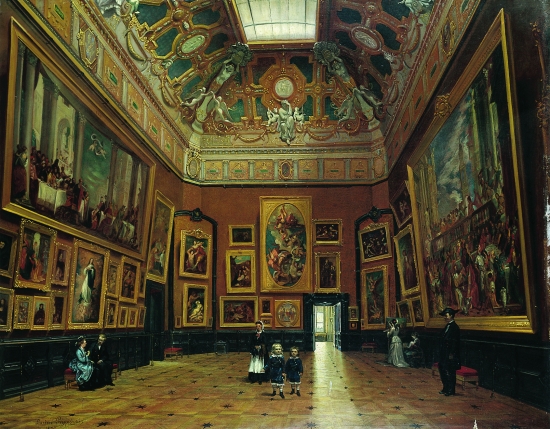 K. Lucjan Przepiorski, le Salon carré du Louvre […]