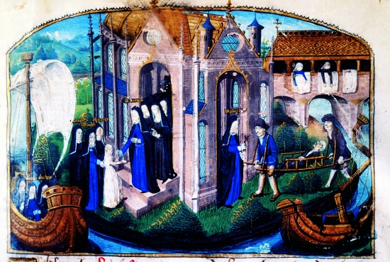 L'Hôtel-Dieu au Moyen Âge