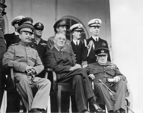 Conférence de Téhéran, 28 novembre 1er  décembre 1943