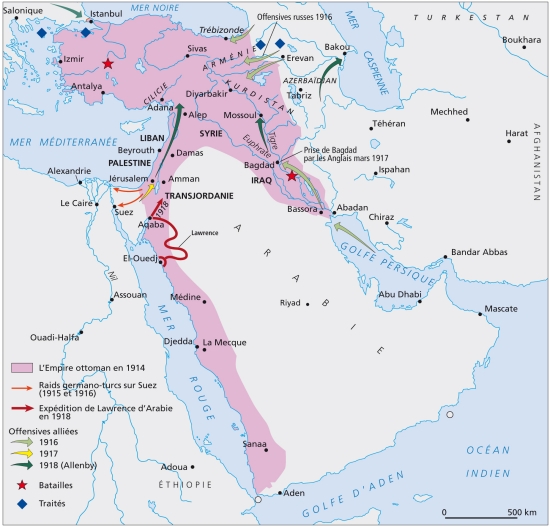 L’Empire ottoman pendant la Première Guerre mondiale