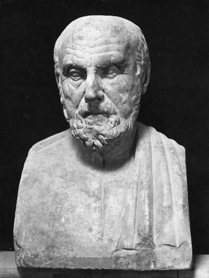Buste d'Hippocrate