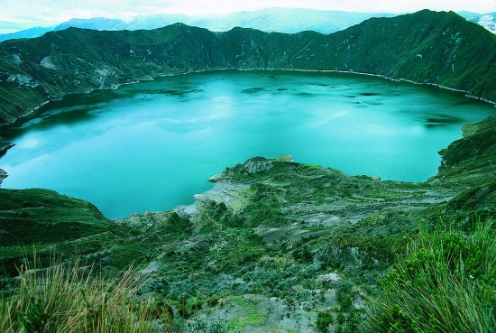 Volcan Quilotoa (Équateur)