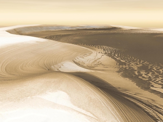 Dunes sur Mars (Chasma Boreale)