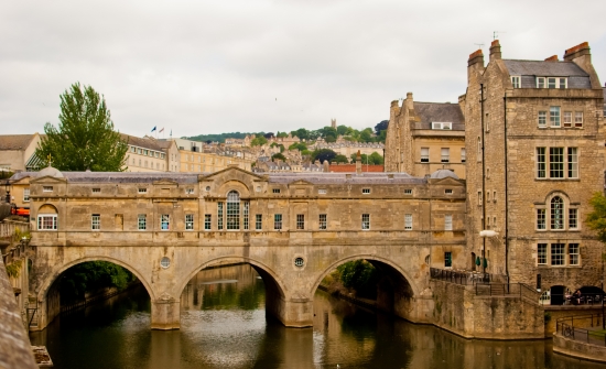 Pont Pulteney, à Bath