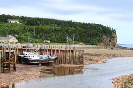 Nouveau-Brunswick, la baie de Fundy