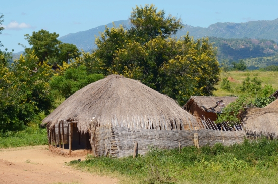 Malawi, village