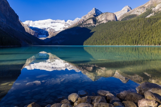 Montagnes Rocheuses, le lac Louise Montagnes Rocheuses, le lac Louise