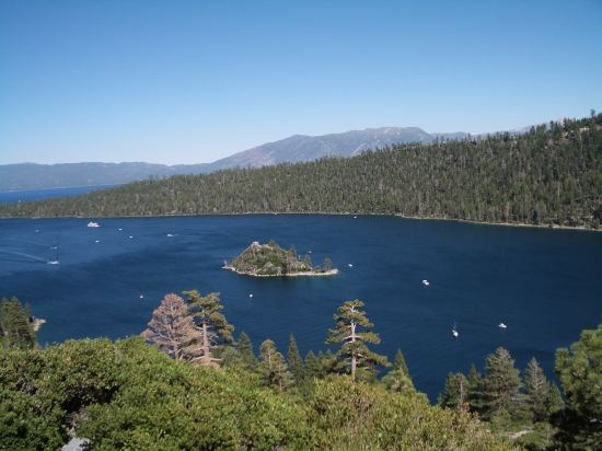 Sierra Nevada, le lac Tahoe