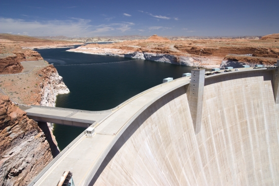 Utah, barrage de Glen Canyon