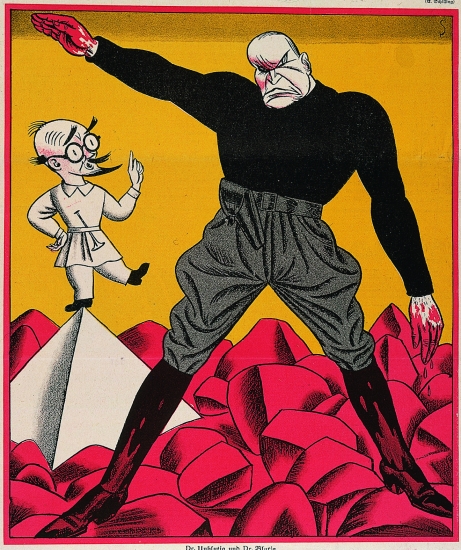 Les mains tâchées de sang de Mussolini Les mains tâchées de sang de Mussolini