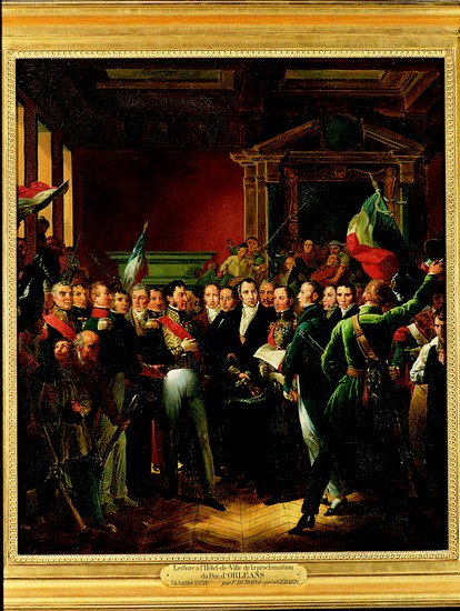 Proclamation de la lieutenance-générale du royaume