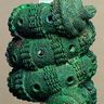 Serpent en bronze