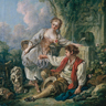 François Boucher, l'Obéissance récompensée