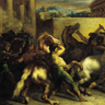 Théodore Géricault, Course de chevaux libres à Rome
