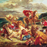 Eugène Delacroix, Chasse aux lions