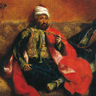 Eugène Delacroix, Turc assis fumant