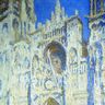 Claude Monet, la Cathédrale de Rouen. Le portail et la tour Saint-Romain, plein soleil