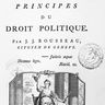 Jean-Jacques Rousseau, Du contrat social