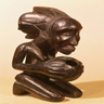 Zaïre, figurine en bois