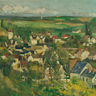 Paul Cézanne, Vue d'Auvers