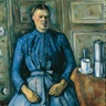Paul Cézanne, la Femme à la cafetière