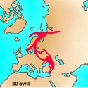 Diffusion du nuage de Tchernobyl