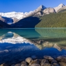 Montagnes Rocheuses, le lac Louise Montagnes Rocheuses, le lac Louise