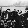 Soldats britanniques lors de leur évacuation de Dunkerque en mai-juin 1940